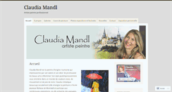 Desktop Screenshot of claudiamandl.com